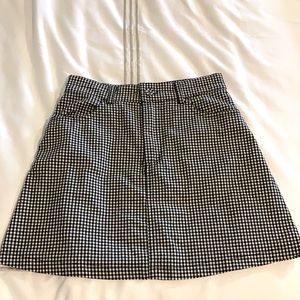 “Pacsun” Checkered, High Waisted Skirt